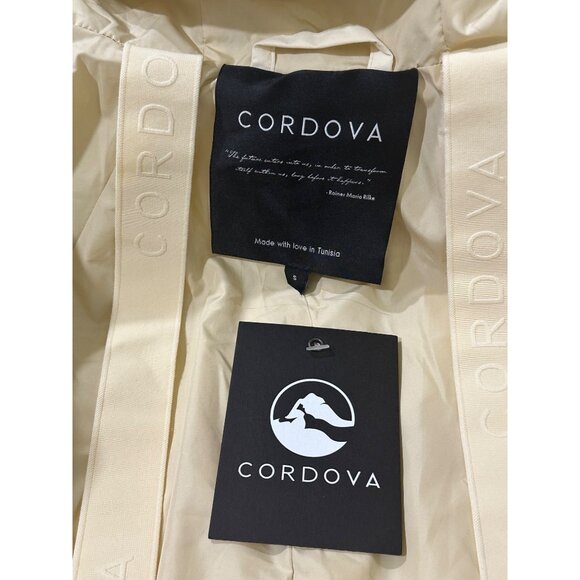 Cordova Oza Ski Puffer in Alabaster Small New Womens Jacket Down Ski Coat - Picture 12 of 17